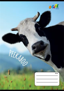 Victoria F&uuml;zet, tűz&ouml;tt, A5, vonalas, 32 lap, 2. oszt&aacute;ly, , "Peekaboo", "16-32" (ISVFC60)