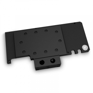 EKWB Backplate EK-Quantum Vector Trinity RTX 3080/3090 akt&iacute;v h&aacute;tlap - fekete (3831109836323)