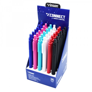 Vinson Goly&oacute;stoll nyom&oacute;gombos 0,7mm  Connect  vegyes test displ 36 db/display (S1C)