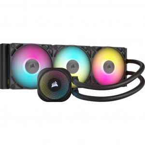 Corsair iCUE LINK TITAN 360 RX RGB AIO univerz&aacute;lis CPU v&iacute;zhűt&eacute;s fekete (CW-9061018-WW)