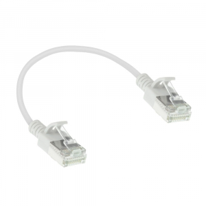 ACT CAT6A U-FTP Patch Cable 0,15m White (DC6930)