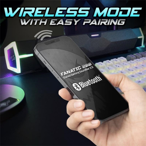 Spirit Of Gamer Hangsz&oacute;r&oacute; 2.0 - Fanatic 200 (Multiplatform, Bluetooth/USB, fekete) (SP-6500)