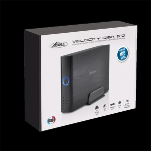 Advance K&uuml;lső HDD H&aacute;z 3.5" - VELOCITY DISK S10 (USB-A3.0 to SATA/IDE, k&uuml;lső t&aacute;p, fekete) (BX-310U3SI)