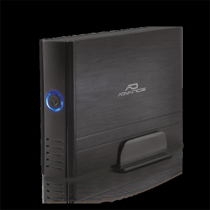 Advance K&uuml;lső HDD H&aacute;z 3.5" - VELOCITY DISK S10 (USB-A3.0 to SATA/IDE, k&uuml;lső t&aacute;p, fekete) (BX-310U3SI)