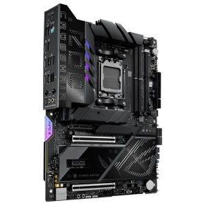 ASUS Alaplap - AMD  AM5 (X870, ATX, 2xDDR5 9600+MHz, 4xSATA3, 5x M.2, 2xUSB4) (ROG CROSSHAIR X870E APEX)
