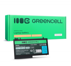 Green Cell Li-Polymer akku (11,4V, 3600mAh, Dell Latitude E5470, E5270, E5570, E5750, E5250, E5450, E5550 kompatibilis) (DE164)