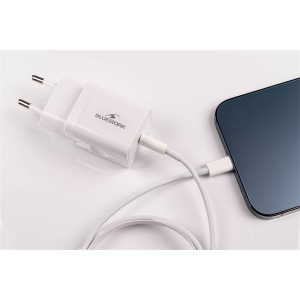 Bluestork H&aacute;l&oacute;zati t&ouml;ltő -  (USB-C, 20W, feh&eacute;r) (PW-20-C)