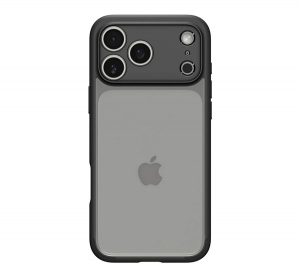 Spigen ULTRA HYBRID műanyag telefonv&eacute;dő (&uuml;t&eacute;s&aacute;ll&oacute;s&aacute;g, l&eacute;gp&aacute;rn&aacute;s keret) &Aacute;TL&Aacute;TSZ&Oacute;/FEKETE Apple iPhone 17 Pro Max (ACS10034)