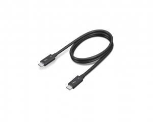 Lenovo USB-C Thunderbolt 4 k&aacute;bel 0.7m fekete (4X91K16968)