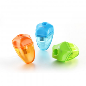 Keyroad Hegyező 1 lyuk&uacute; tart&aacute;lyos 24 db/display  Starfish vegyes sz&iacute;nek (KR970972)
