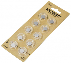 VOLTCRAFT CR 1220 Gombelem 3 V 40 mAh L&iacute;tium  10 db (VC-12209090)