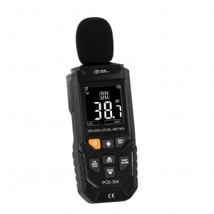 PCE Instruments Zajszintm&eacute;rő Adatgyűjtő 30 - 130 dB 20 Hz - 12500 Hz (PCE-354)