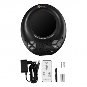 PCE Instruments Zajszintm&eacute;rő Adatgyűjtő, sz&iacute;nes kijelző 35 - 135 dB 31.5 Hz - 8000 Hz Jack dug&oacute;, 3,5 mm-es (PCE-TSM 5)