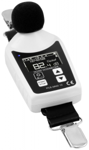 PCE Instruments Zajszintm&eacute;rő DIN 15905-5 szerinti szintfel&uuml;gyelet, Adatgyűjtő 70 - 140 dB 31.5 Hz - 8 kHz Soros csatlakoz&oacute; (PCE-MND 10)