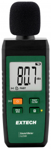 Extech Zajszintm&eacute;rő  30 - 130 dB 31.5 Hz - 8000 Hz (SL250W)