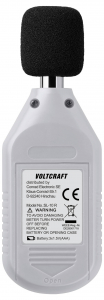 VOLTCRAFT Zajszintm&eacute;rő SL-10 R 30 - 130 dB 31.5 Hz - 8 kHz&Uacute;jrahasznos&iacute;tott granul&aacute;tumb&oacute;l k&eacute;sz&uuml;lt h&aacute;z (VC-16575290)