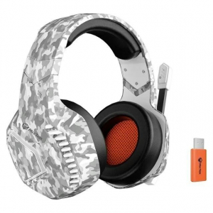 Meetion BTH014 Vezet&eacute;kes+2,4G+Bluetooth gamer fejhallgat&oacute; feh&eacute;r (BTH014WHITE)