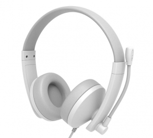 Meetion HP003U USB mikrofonos fejhallgat&oacute; feh&eacute;r (MT-HP003UWHITE)