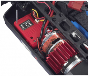 Reely JoVage 4x4 V2 Narancs/feh&eacute;r Brushed 1:16 RC modellaut&oacute; Elektro Truggy 4WD RtR 2,4 GHz Akkuval &eacute;s t&ouml;ltők&aacute;bellel (RE-9495501)