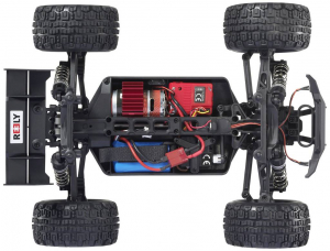 Reely JoVage 4x4 V2 Narancs/feh&eacute;r Brushed 1:16 RC modellaut&oacute; Elektro Truggy 4WD RtR 2,4 GHz Akkuval &eacute;s t&ouml;ltők&aacute;bellel (RE-9495501)