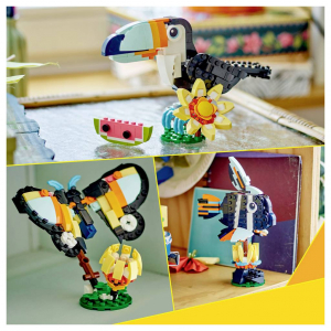 Lego Vadon &eacute;lő &aacute;llatok: Tr&oacute;pusi tuk&aacute;n (31173)