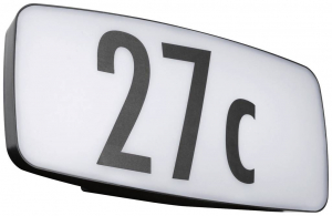 Paulmann Sheera IP44 ZB  K&uuml;lt&eacute;ri fali l&aacute;mpa LED 6.5 W Antracit (94507)