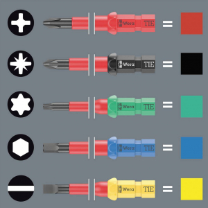 Wera Kraftform Kompakt VDE 17 extra slim 1 Cser&eacute;lhető penge k&eacute;szlet Villanyszerelő (05006612001)