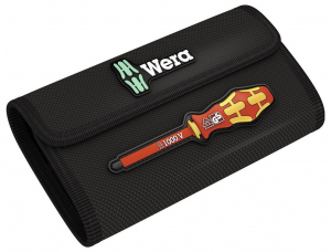 Wera Kraftform Kompakt VDE 17 RA 1 Csavarh&uacute;z&oacute; k&eacute;szlet VDE 17 r&eacute;szes Kereszthorny&uacute; Phillips, Egyeneshorny&uacute;, Pozidriv, TORX (05006618001)