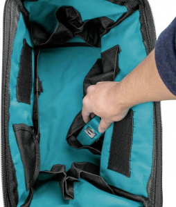 Makita Contractor 14  Szerszámos válltáska, tartalom nélkül (H x Sz x Ma) 35 x 20 x 25 cm (831253-8)