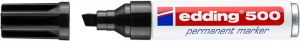Edding Alkoholos marker, 2-7 mm, v&aacute;gott,  "500", fekete (TED500FK)