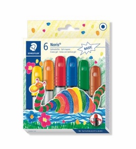 STAEDTLER Zs&iacute;rkr&eacute;ta, zsel&eacute;s,  "Noris 2390", 6 k&uuml;l&ouml;nb&ouml;ző sz&iacute;n (TS2390C6)