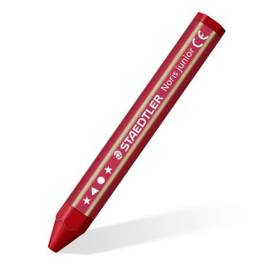 STAEDTLER Zs&iacute;rkr&eacute;ta, vastag, hatsz&ouml;gletű,  "Noris Junior 224", 18 k&uuml;l&ouml;nb&ouml;ző sz&iacute;n (TS224C18)