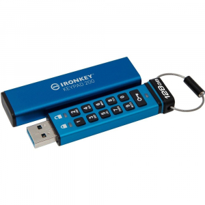Pen Drive 128GB Kingston IronKey Keypad 200 USB 3.2 Gen 1 (IKKP200/128GB)