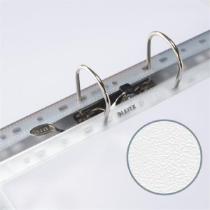 Leitz Genotherm, lefűzhető, A4, 170 mikron, narancsos fel&uuml;let, 20 mm,  "Jumbo" (E54934)