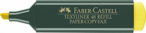 Faber-Castell Sz&ouml;vegkiemelő, 1-5 mm, , "Textliner 48", s&aacute;rga (TFC154807)