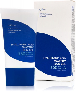 ISNTREE Hyaluronic Acid Watery Sun Gel SPF 50+ 50ml napozókrém - 50 védőfaktoros