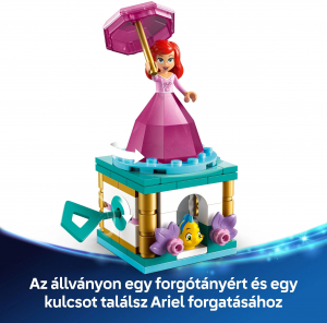 Lego Disney Princess P&ouml;rgő-forg&oacute; Ariel 43259