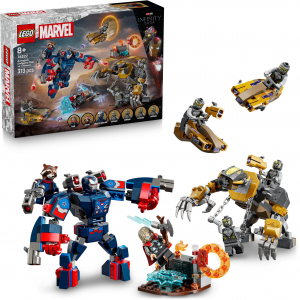 Lego Marvel Bossz&uacute;&aacute;ll&oacute;k: V&eacute;gj&aacute;t&eacute;k Thor a chitauri harcosok ellen 76322