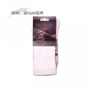 Dr. Silver Medical ezüstszálas bokazokni, fehér (44-46) (GYHSMW4446)
