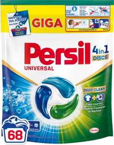 Persil Discs 4in1 Universal, 68 db mos&oacute;kapszula - univerz&aacute;lis