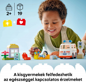 Lego DUPLO Mentőaut&oacute; &eacute;s mentősofőr 10447