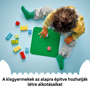 Lego DUPLO Z&ouml;ld &eacute;p&iacute;tőlap 10460