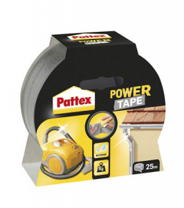 HENKEL Ragaszt&oacute;szalag, 50 mm x 25 m,  "Pattex Power Tape", ez&uuml;st (IHPT25SB)