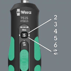 Wera Műhely Forgat&oacute;nyomat&eacute;kos csavarh&uacute;z&oacute; 1/4 (6,3 mm) (05075815001)