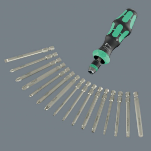 Wera Kompakt 60 RA-R 1 Műhely Bit k&eacute;szlet 1/4 (6,3 mm) (05051530001)