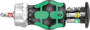 Wera Kraftform Kompakt Stubby Magazin RA 2 Bit k&eacute;szlet (05008884001)