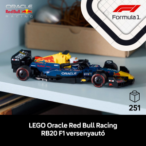 Lego Speed Champions Oracle Red Bull Racing RB20 F1 versenyaut&oacute; 77243