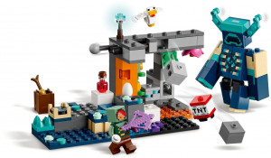 Lego Minecraft Tal&aacute;lkoz&aacute;s az Őrzővel 21274