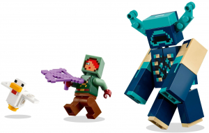 Lego Minecraft Tal&aacute;lkoz&aacute;s az Őrzővel 21274