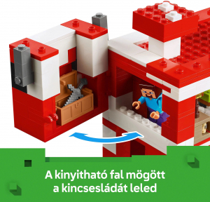 Lego Minecraft A m&uacute;&uacute;mb&aacute;k h&aacute;za 21270